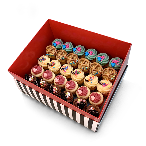 30 mini cupcakes